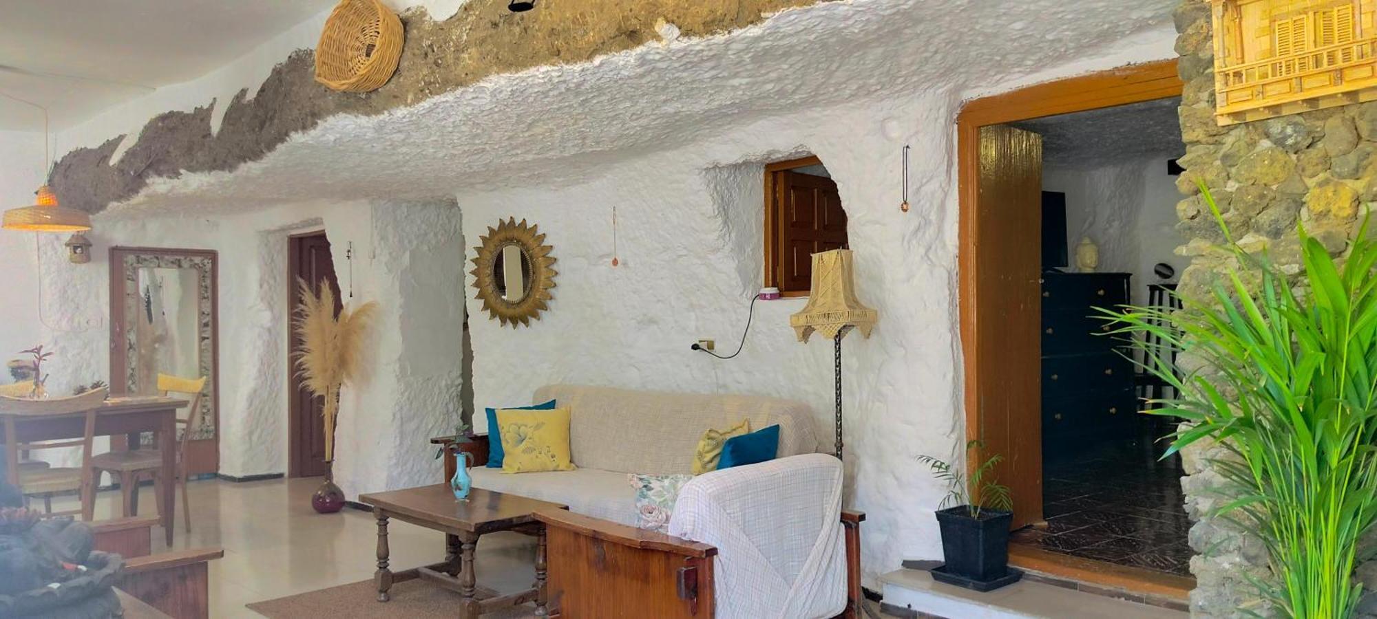 Casa Cueva Rural Trebola, Artenara Juncalillo Екстериор снимка