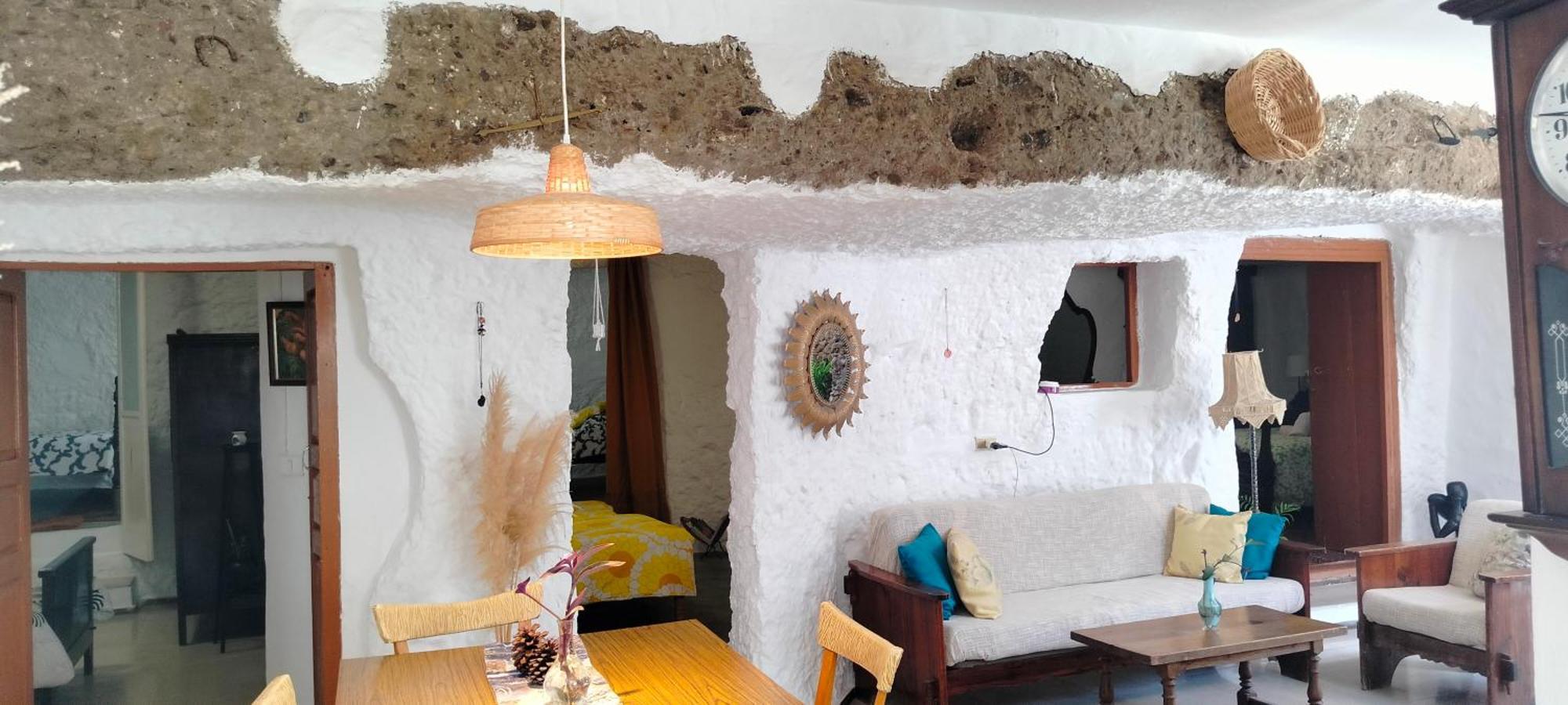 Casa Cueva Rural Trebola, Artenara Juncalillo Екстериор снимка